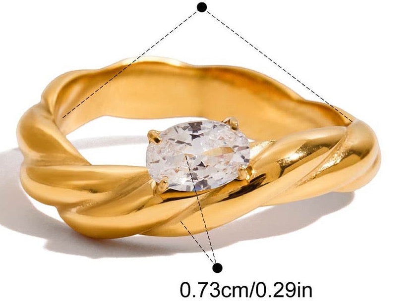 Sahar Sculpt Ring